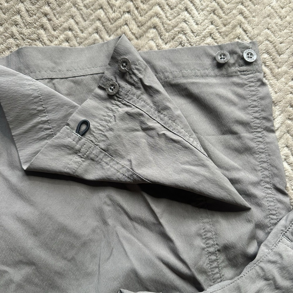 Royal Robbins Pants Womens 14 Brown Stretch Nylon Hiking Outdoor Travel - Picture 2 of 8